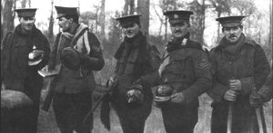 The Christmas Day Truce of 1914, published 1915 by English Photographer